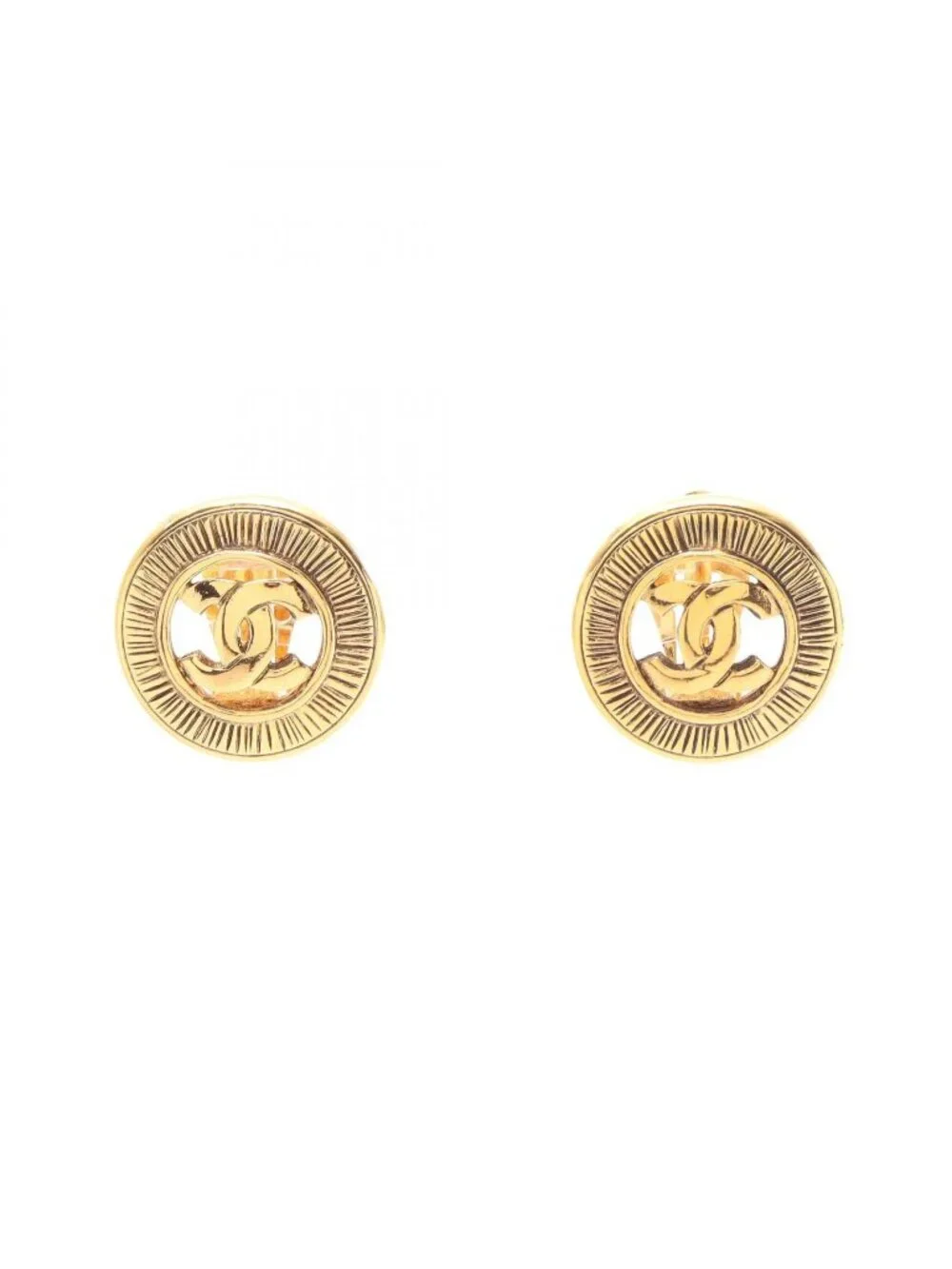 Chanel Earrings CC Logo